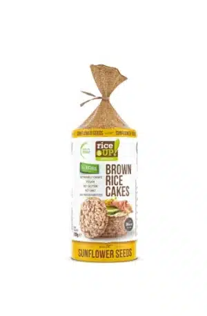 Rice Up Szelet napraforgómaggal 120g puffasztott teljes kiőrlésű barna rizs